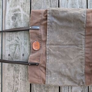 Brown Canvas Tote Bag